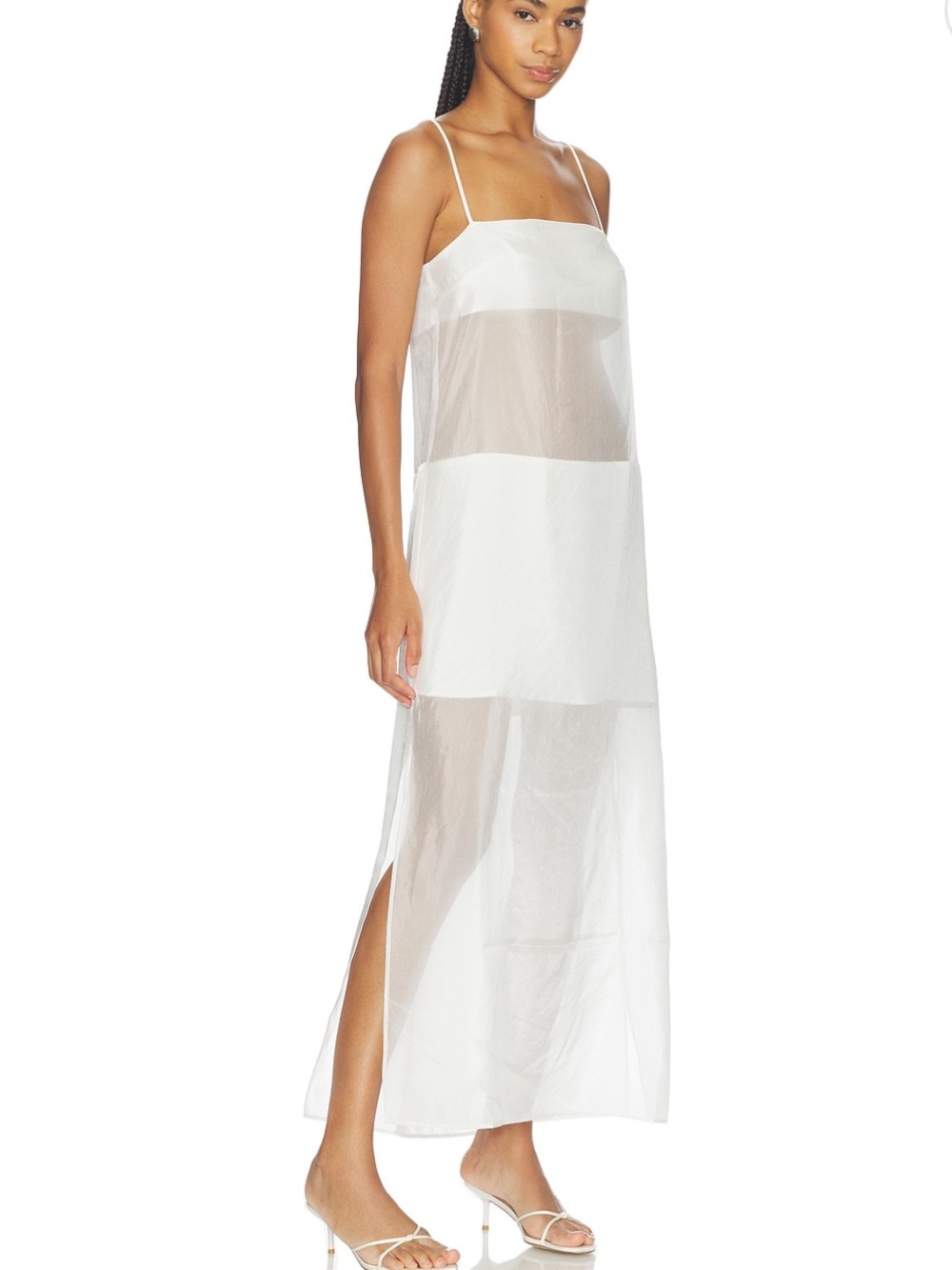 White SANS FAFF (Revolve) Maxi Dress
